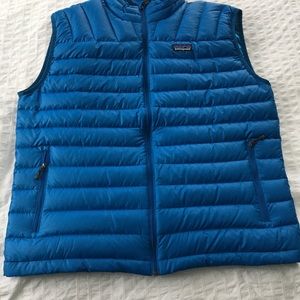 Patagonia Vest Goose Down Fill Mens Large